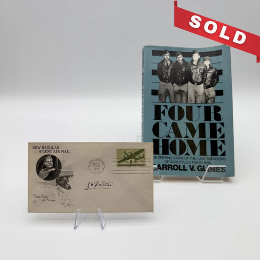 Signatures of Doolittle and Crew — Book and first day cover