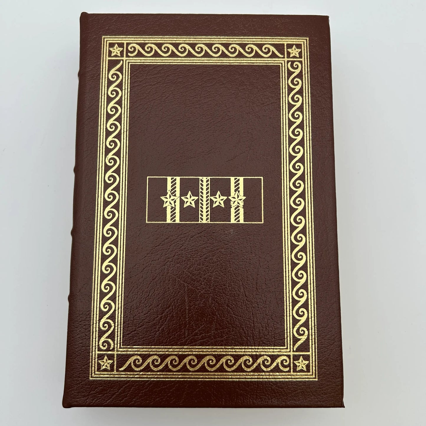 "The Pacific" Signed by Hugh Ambrose - Leather-bound, gilt-edged Easton Press edition