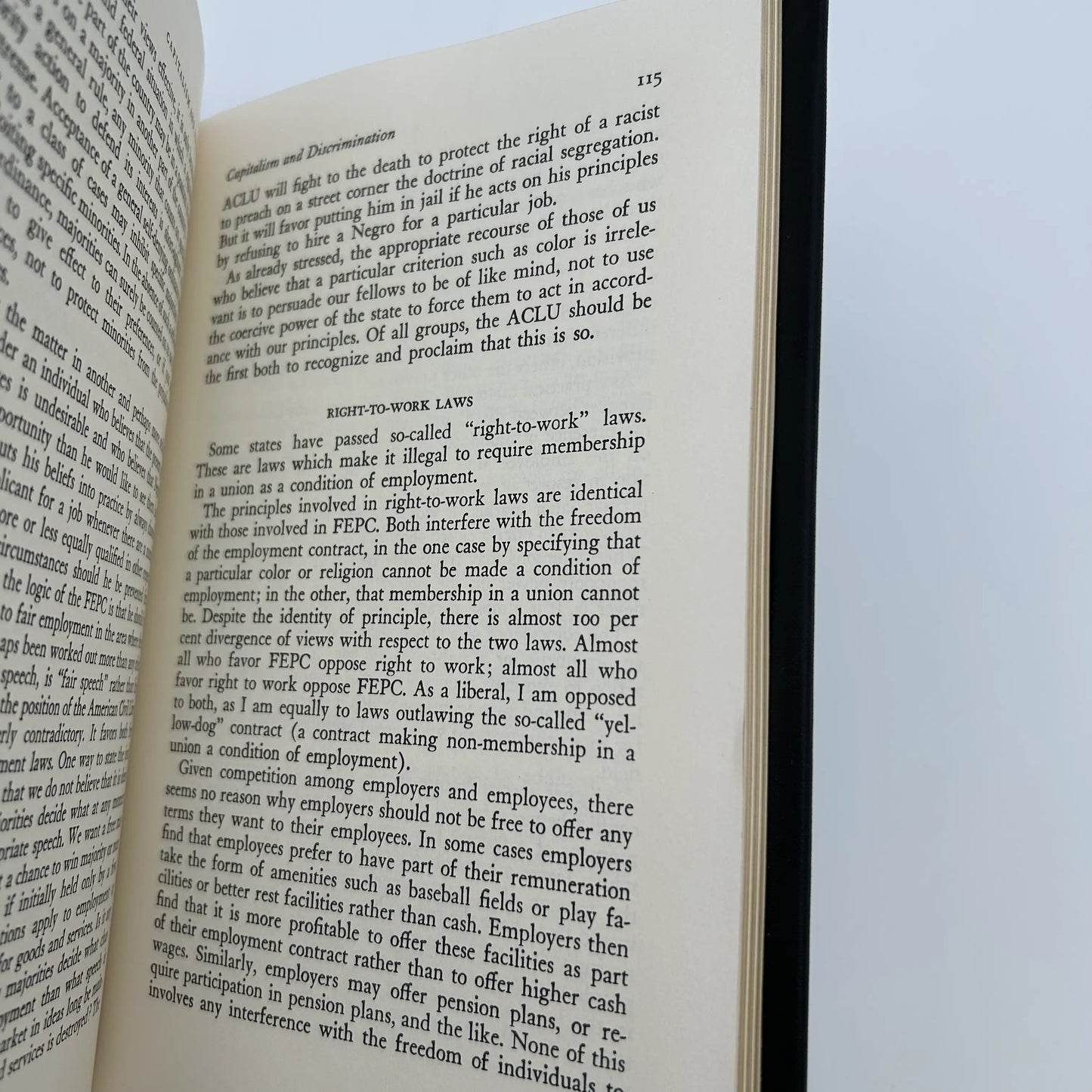 "Capitalism and Freedom" by Milton Friedman — The Classics of Liberty Library Special Edition
