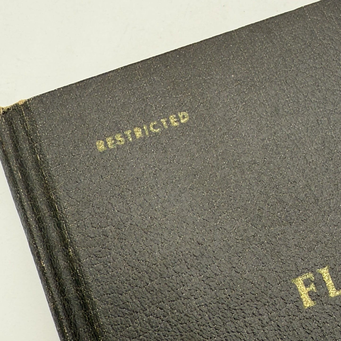 Flight Manual B-240 Airplane — Marked Restricted