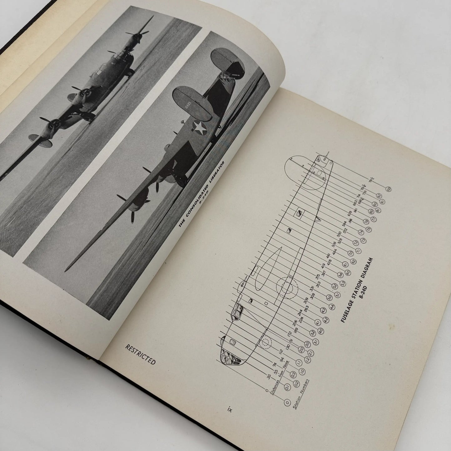 Flight Manual B-240 Airplane — Marked Restricted