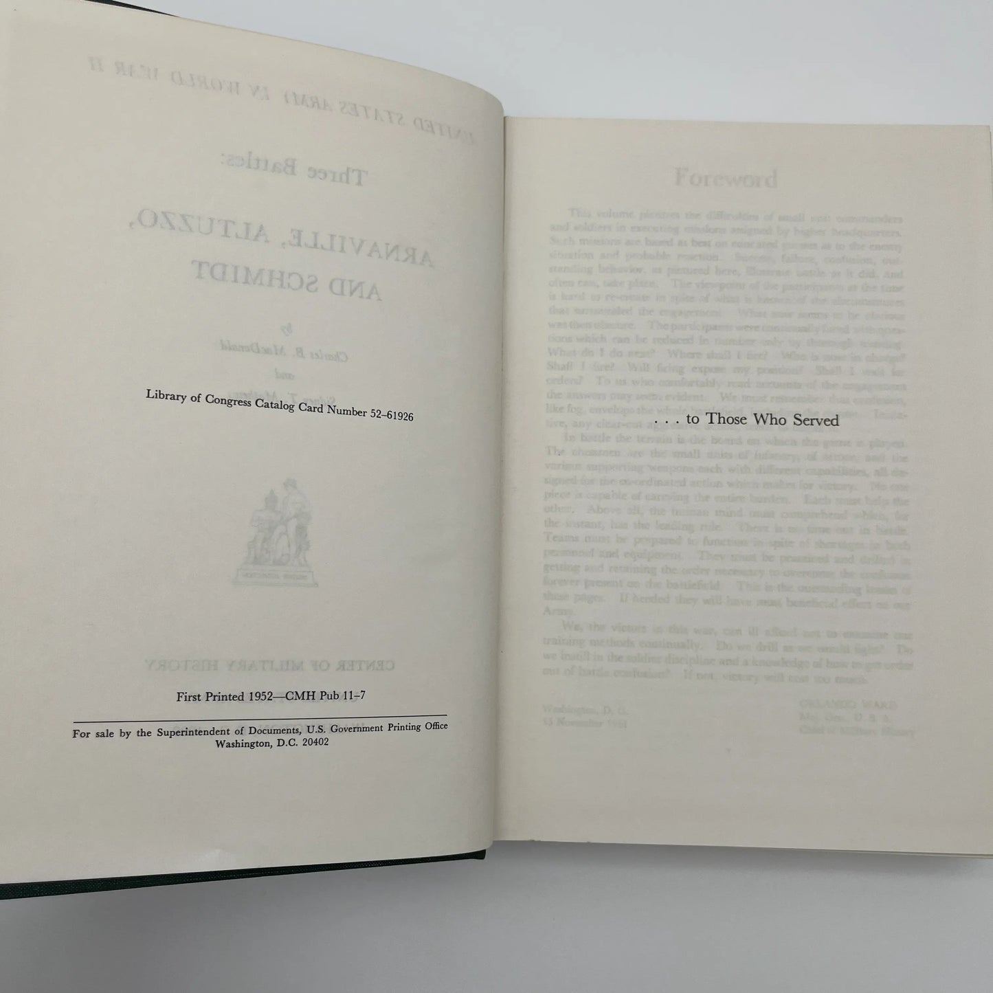 The U.S. Army in World War II: Three Battles: Arnaville, Altuzzo, and Schmidt