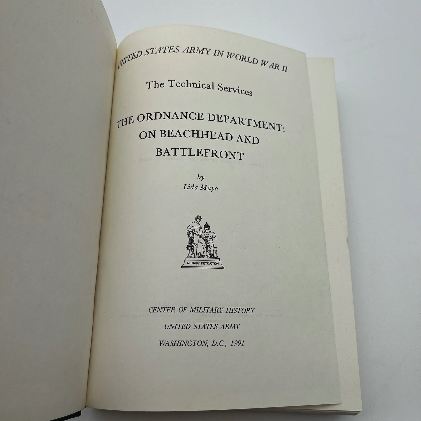 The Ordnance Department: On Beachhead and Battlefront