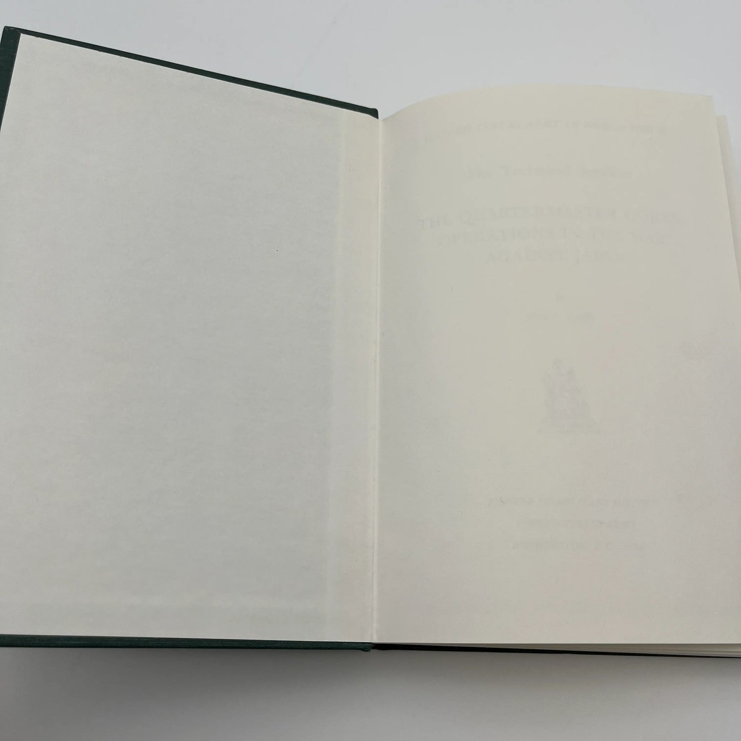 The Quartermaster Corps: Operations in the War Against Japan