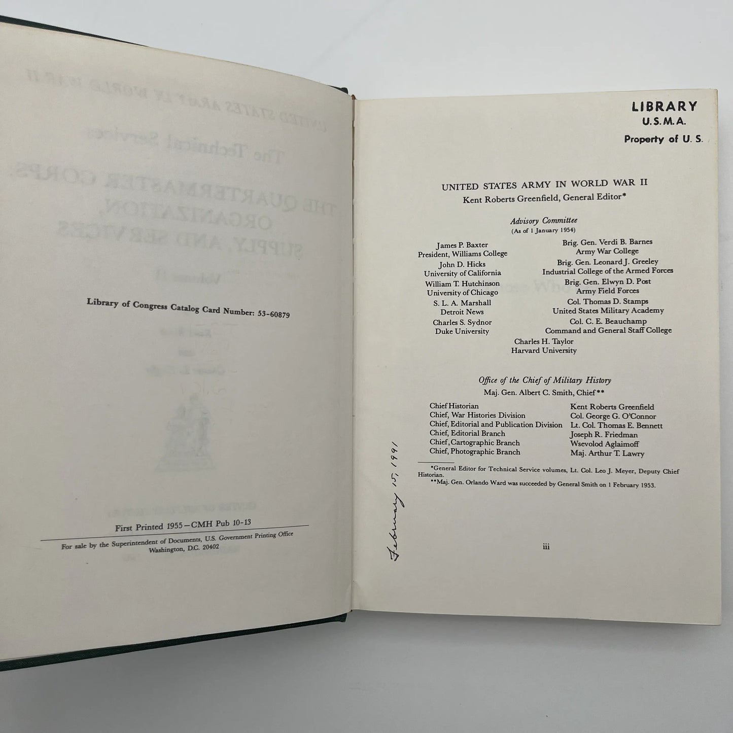 The Quartermaster Corps: Organization, Supply, and Services, Volume I