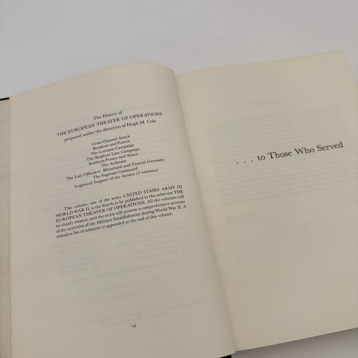 The U.S. Army in World War II: The Supreme Command