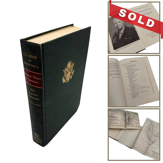 The U.S. Army in World War II: The Supreme Command