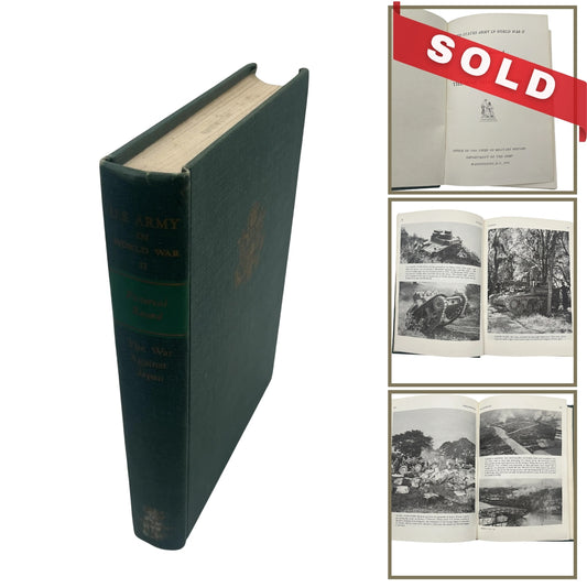 The U.S. Army in World War II: The War Against Japan — Pictorial record