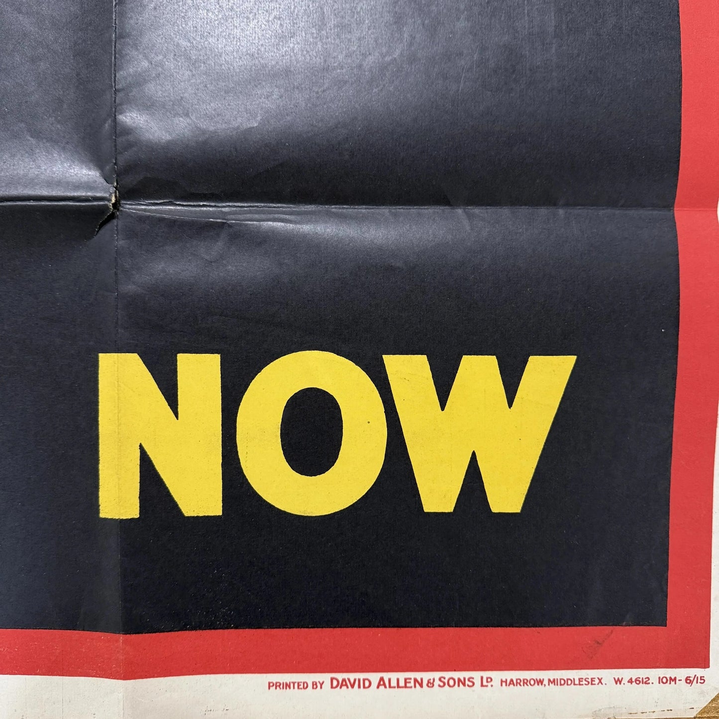 Large WWI U.K. Recruitment Poster — "Come and do your bit. Join Now."