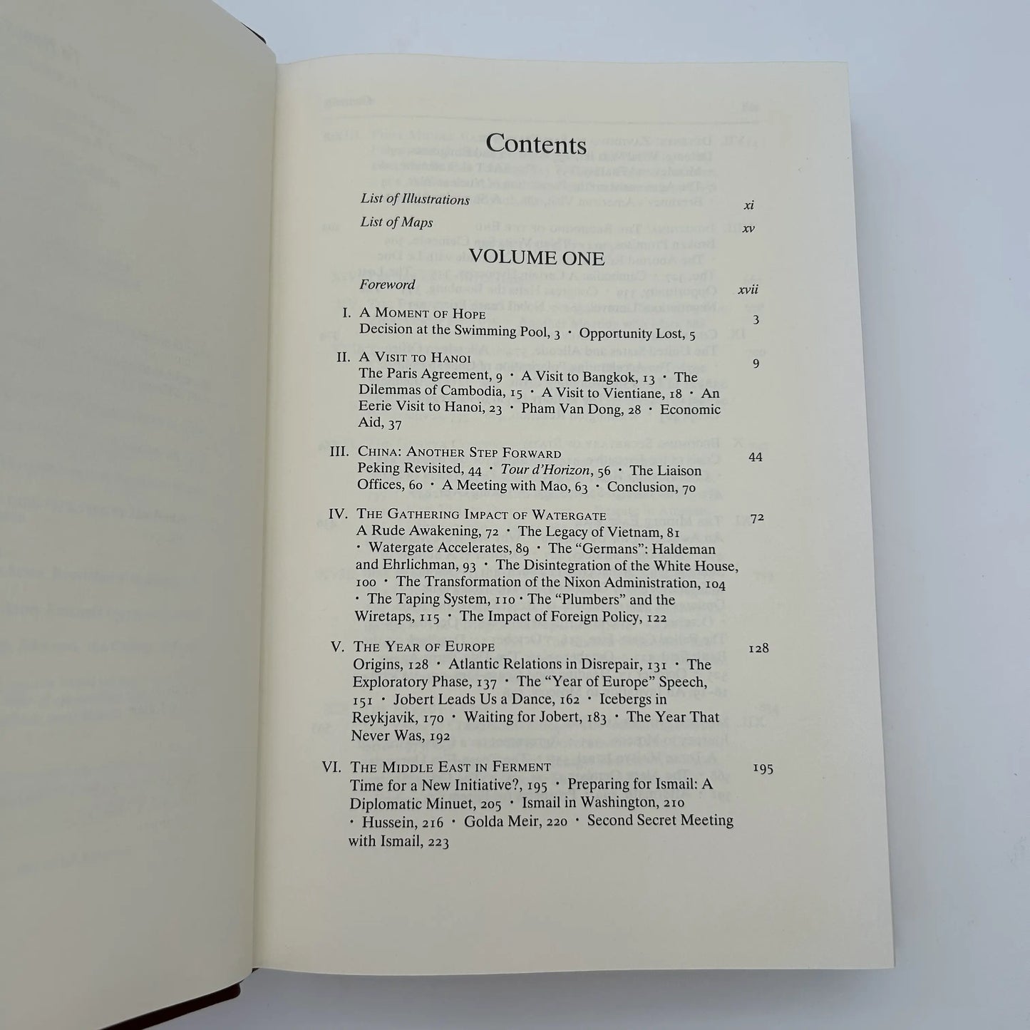 Henry Kissinger: Years of Upheaval and the White House Years — Signed