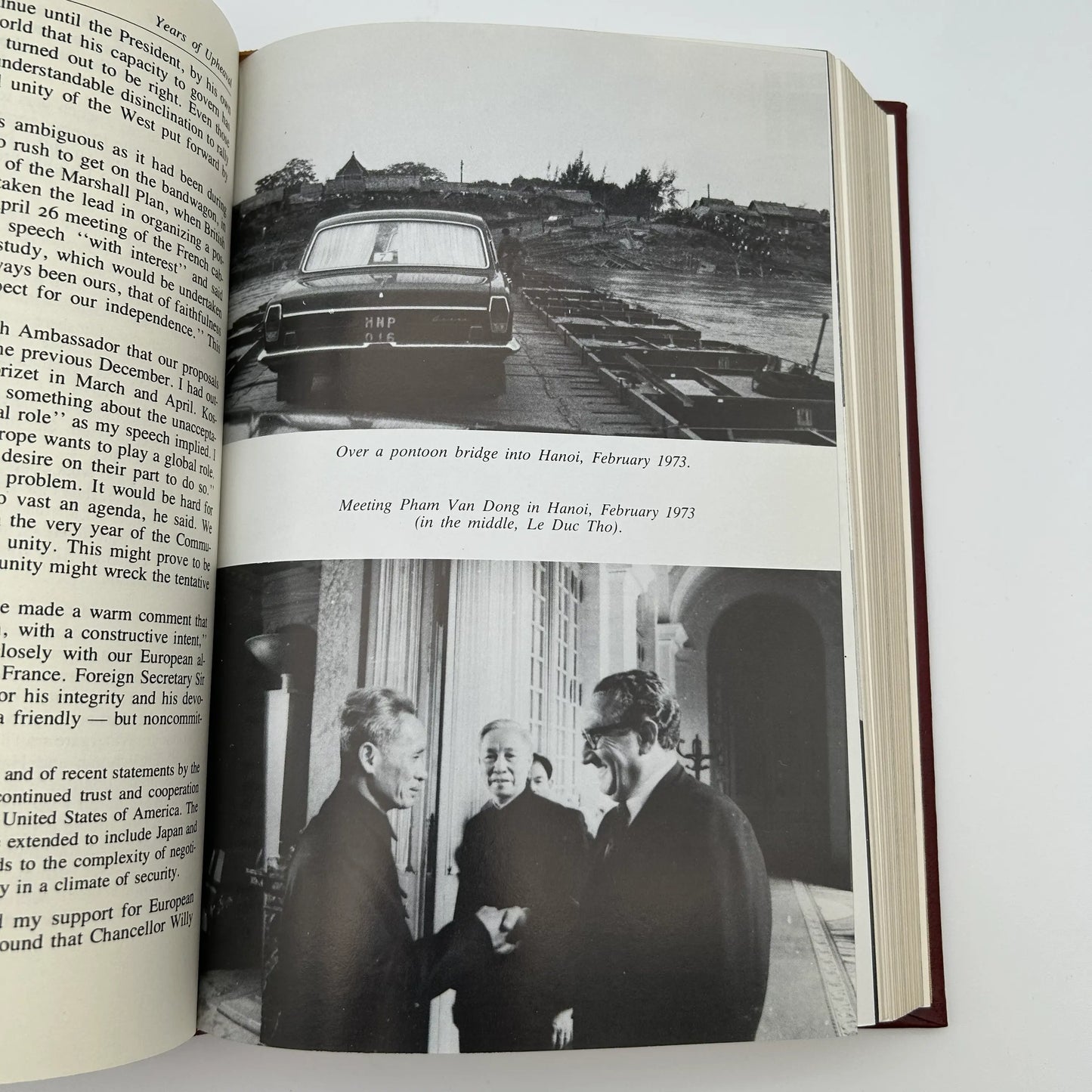 Henry Kissinger: Years of Upheaval and the White House Years — Signed