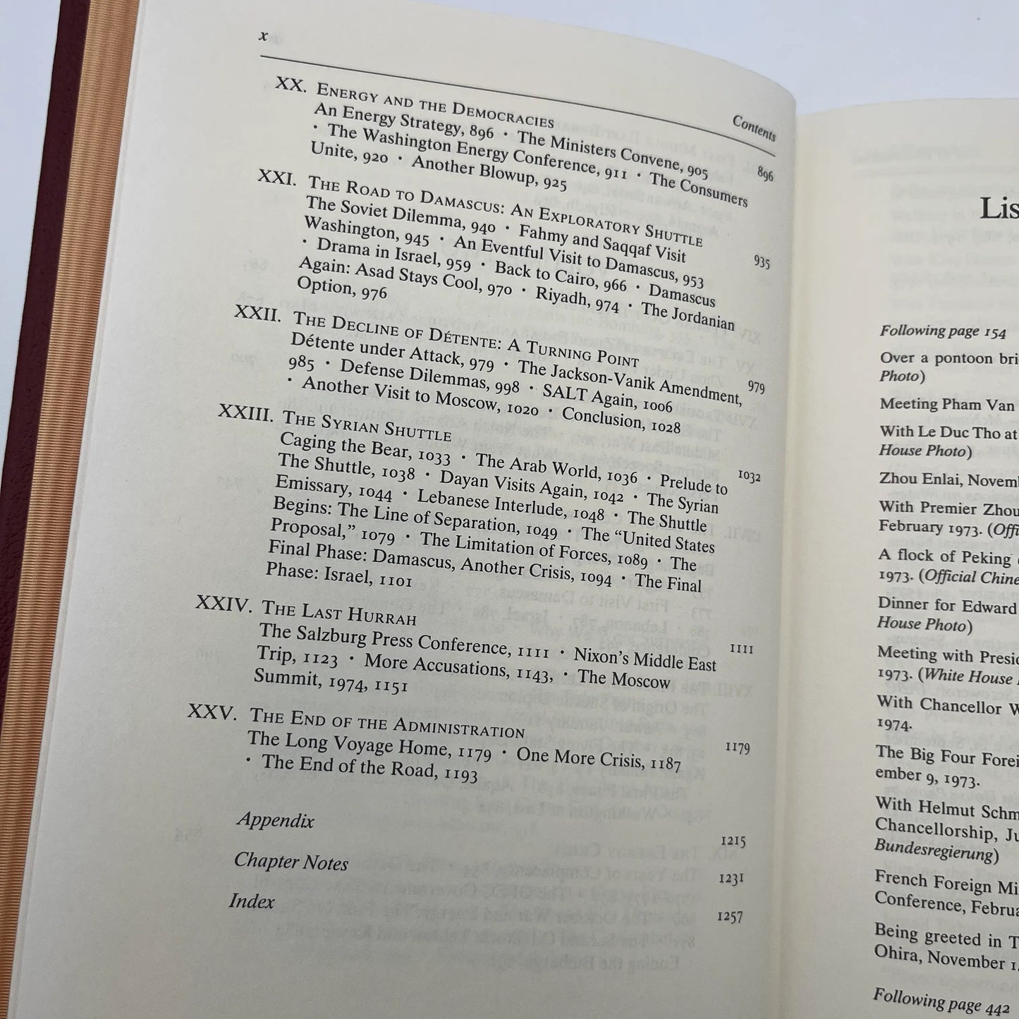 Henry Kissinger: Years of Upheaval and the White House Years — Signed
