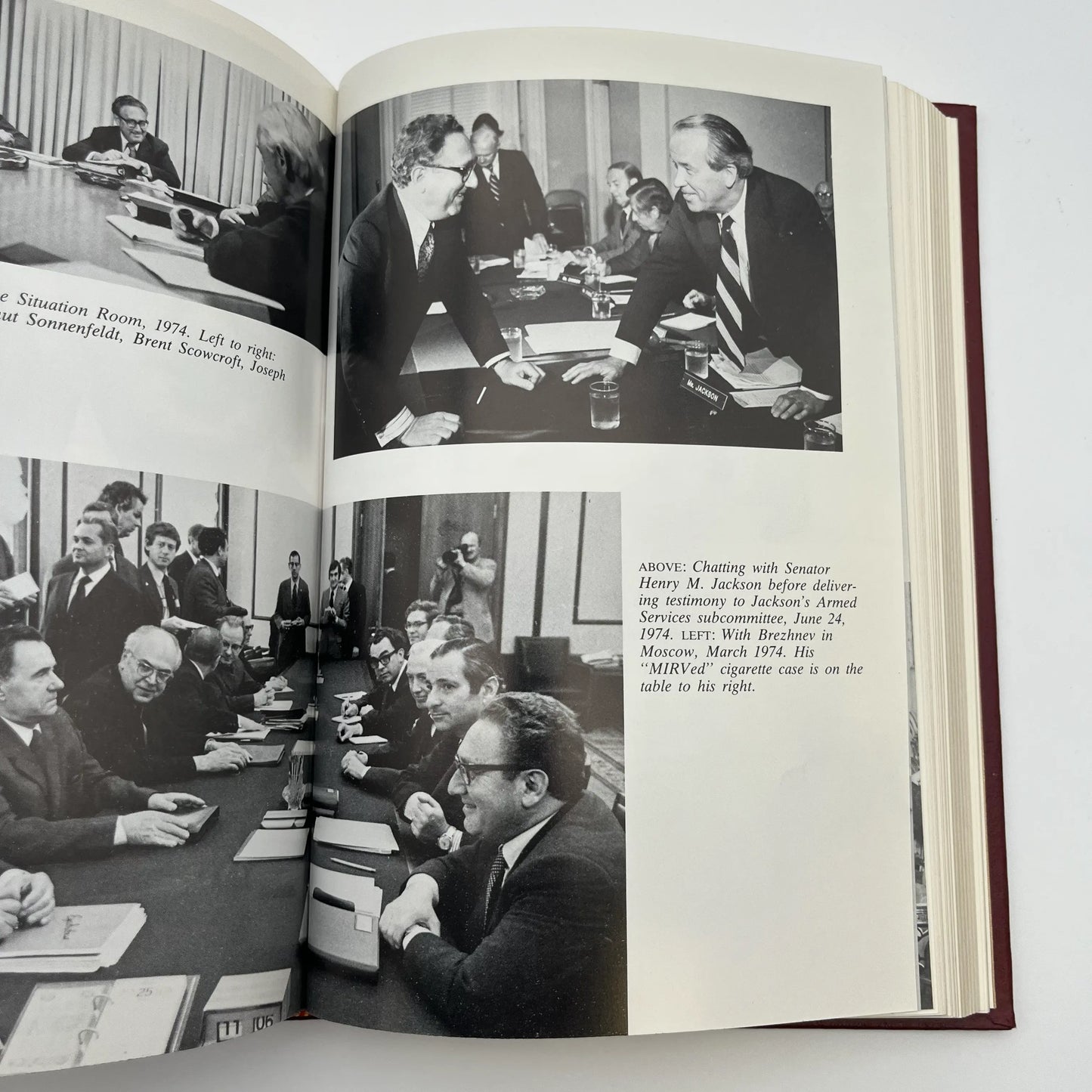 Henry Kissinger: Years of Upheaval and the White House Years — Signed