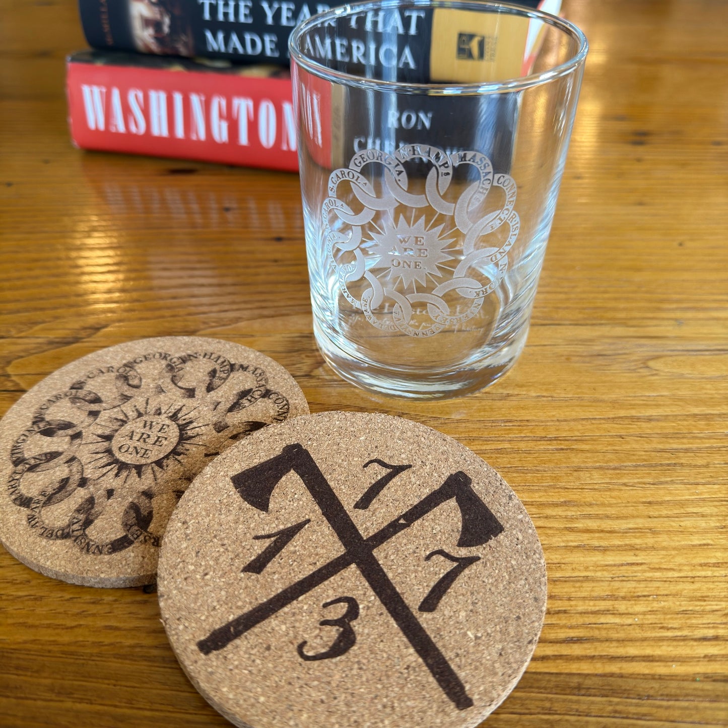 “We are one” Revolutionary Rocks glasses — Made in America