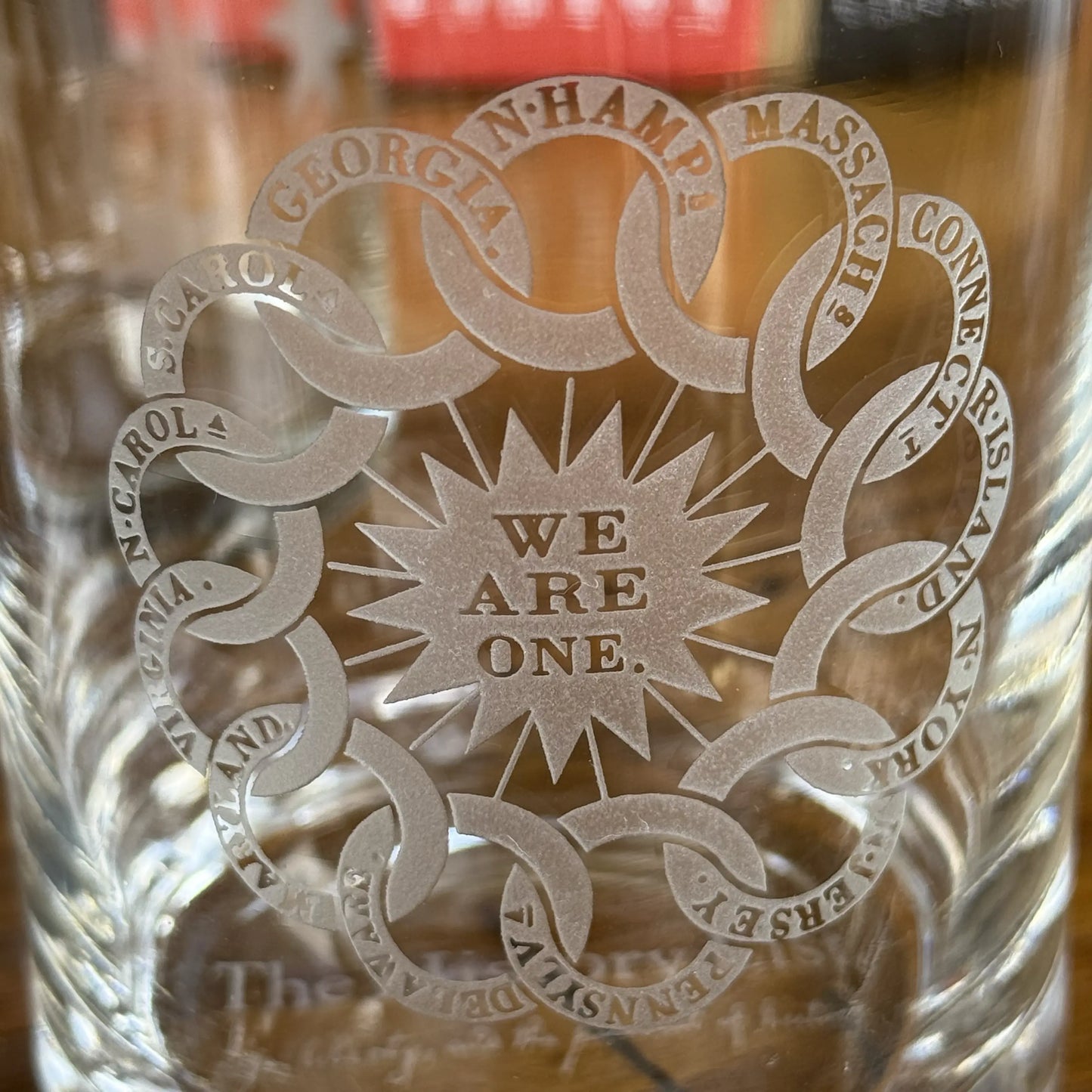 “We are one” Revolutionary Rocks glasses — Made in America