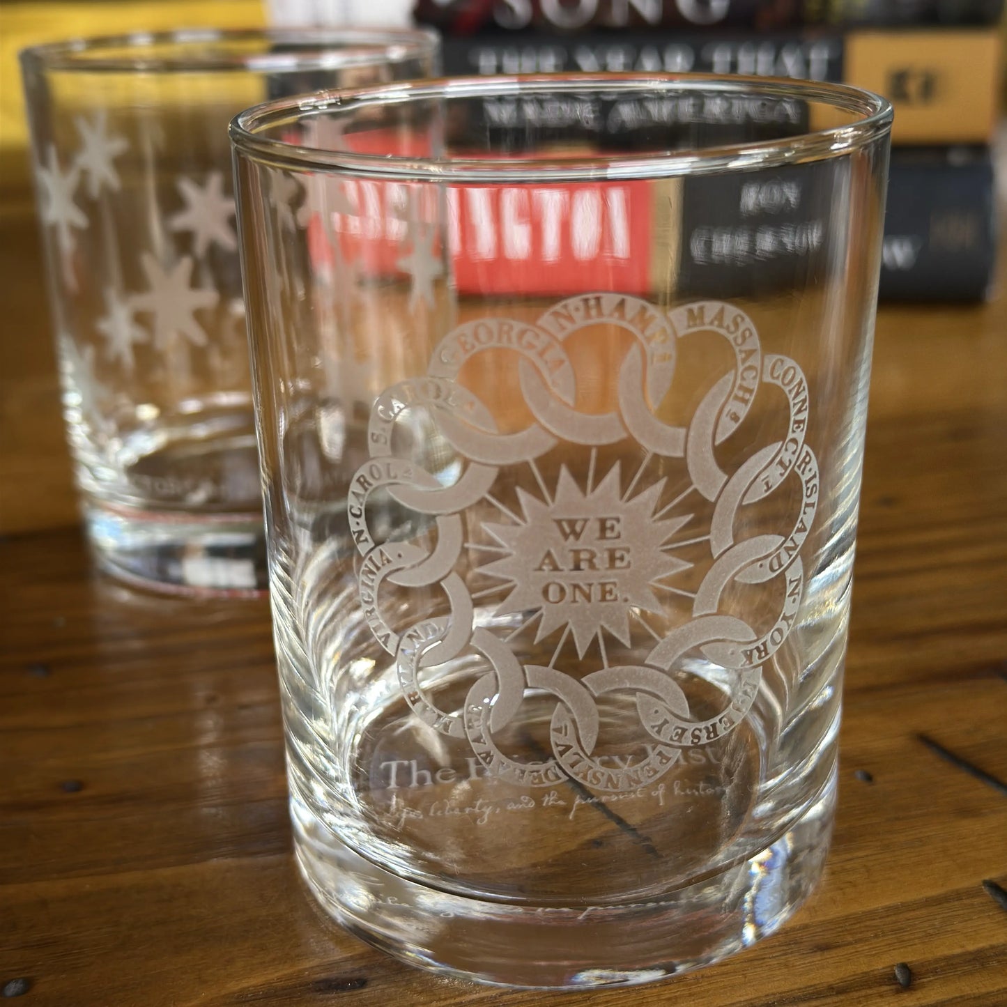 “We are one” Revolutionary Rocks glasses — Made in America