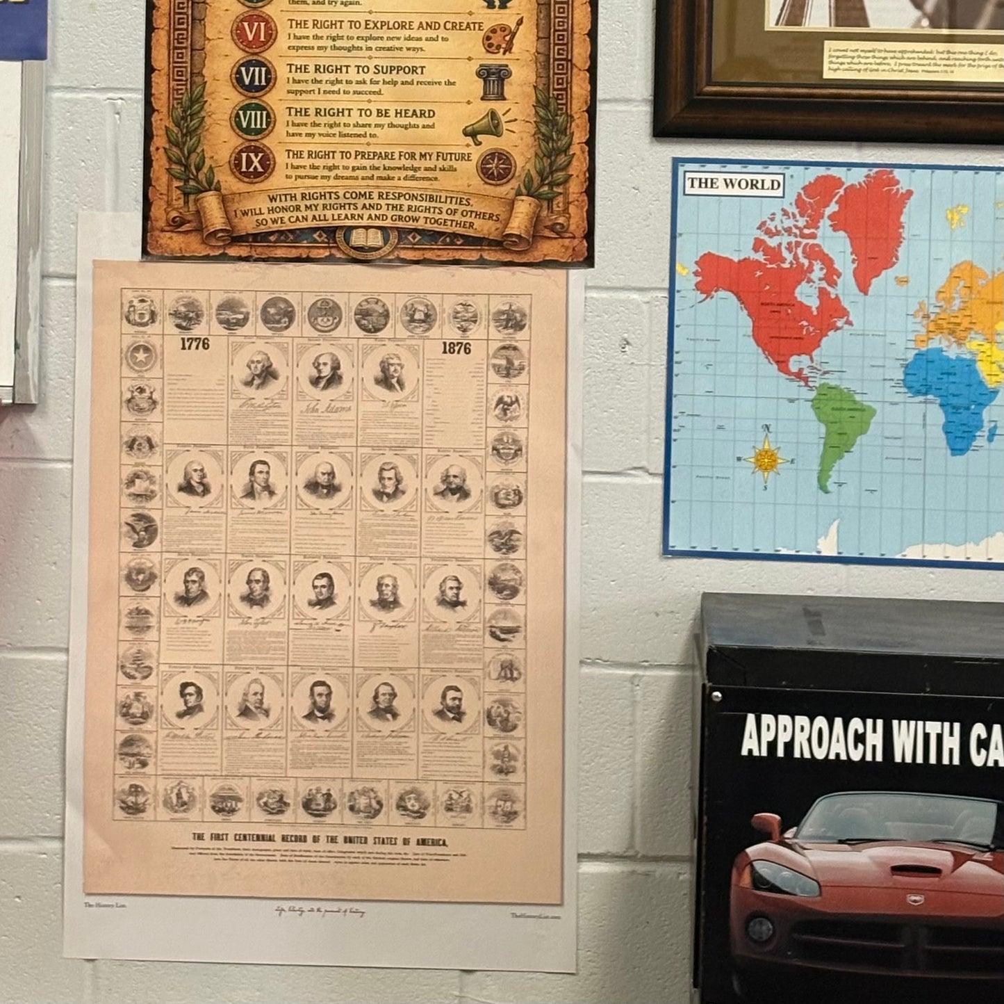 Revolutionary War Poster Collection for School and Home School