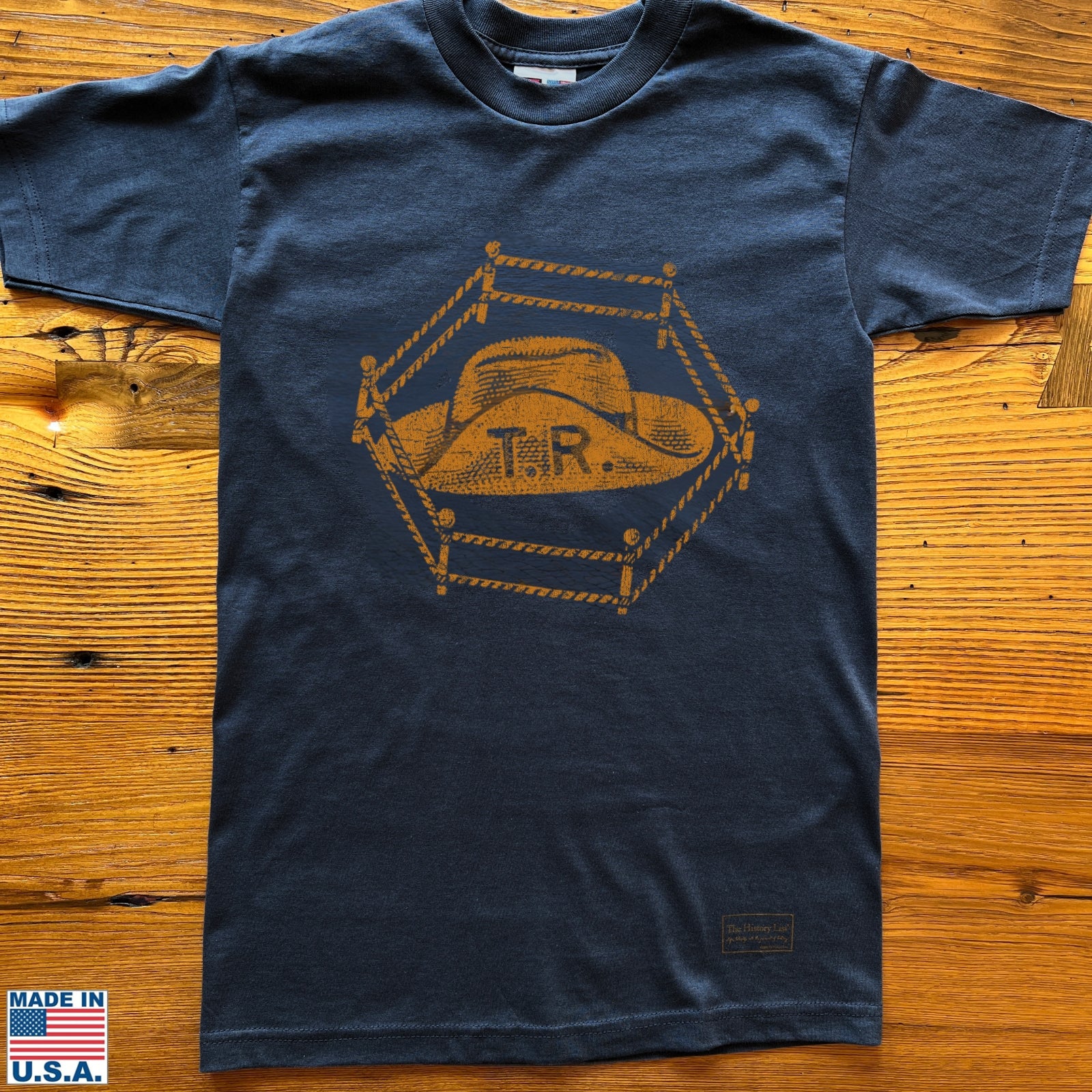 Teddy Roosevelt “Hat in the ring” presidential campaign shirt