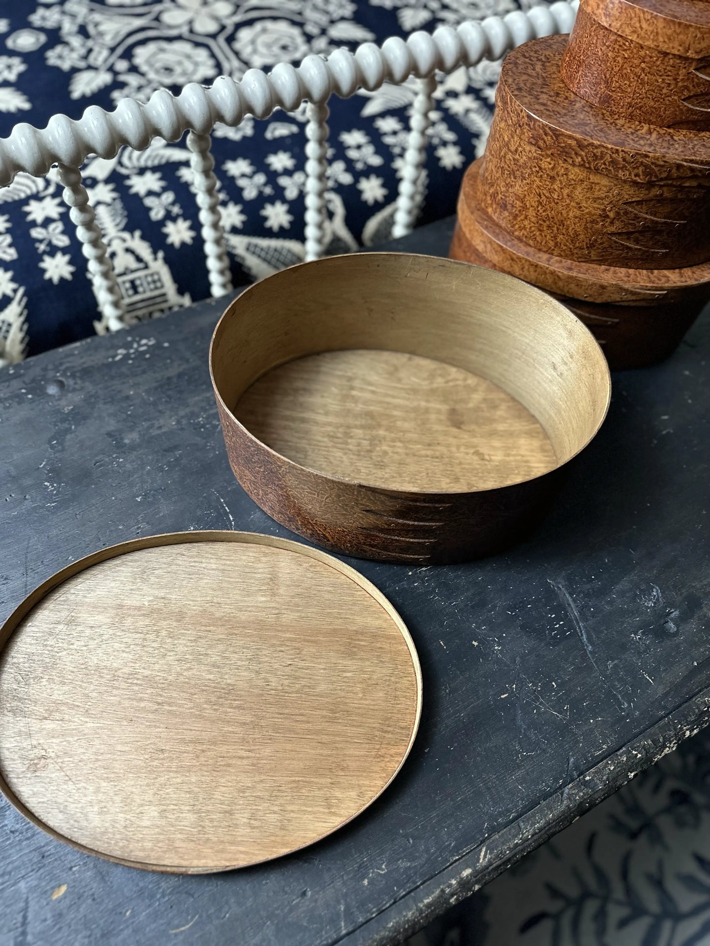 Shaker Oval Boxes — 6 nesting boxes available as a set