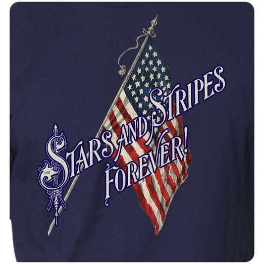 "Stars and Stripes Forever" Sticker