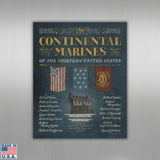 "The Continental Marines" Magnet from The History List store