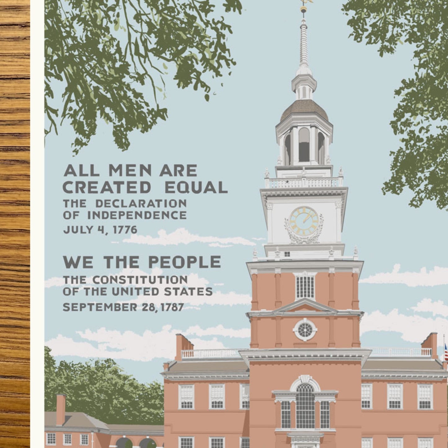 Independence Hall Limited edition print  — Signed and numbered — Only 200 printed