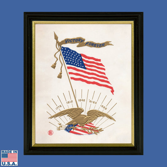 1898 "Victory Forever" historic print — Limited to 76 individually numbered prints