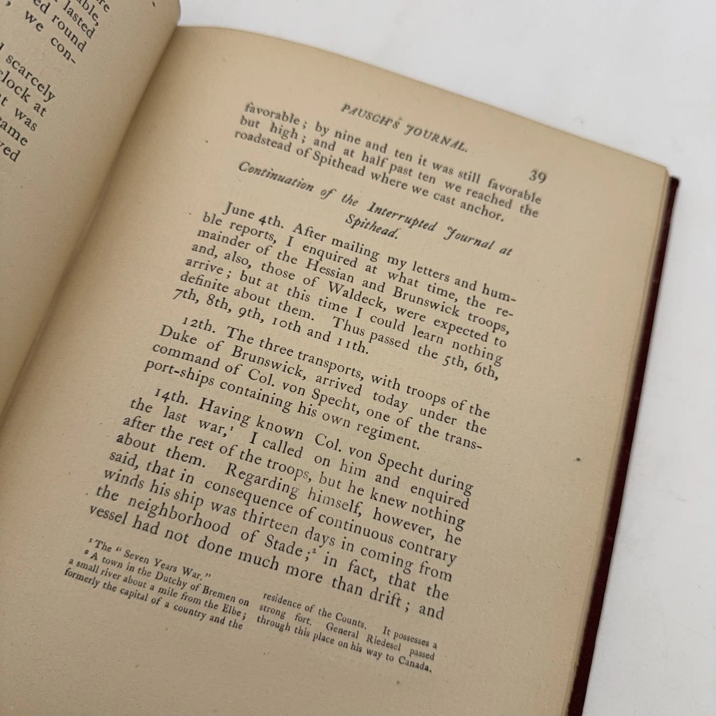 Journal of Captain Pausch — 1886 — First Edition