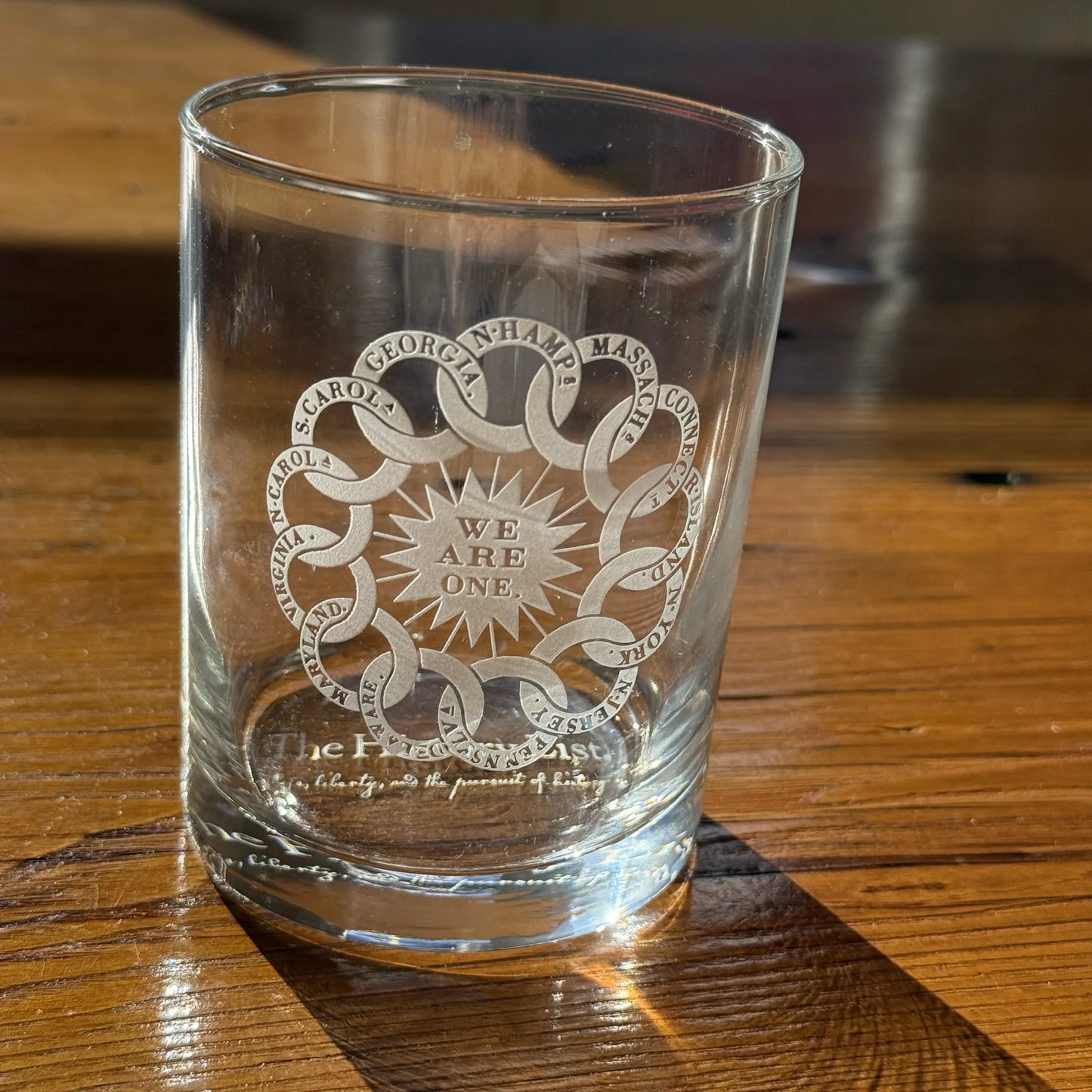 “We are one” Rocks glass — Made in America