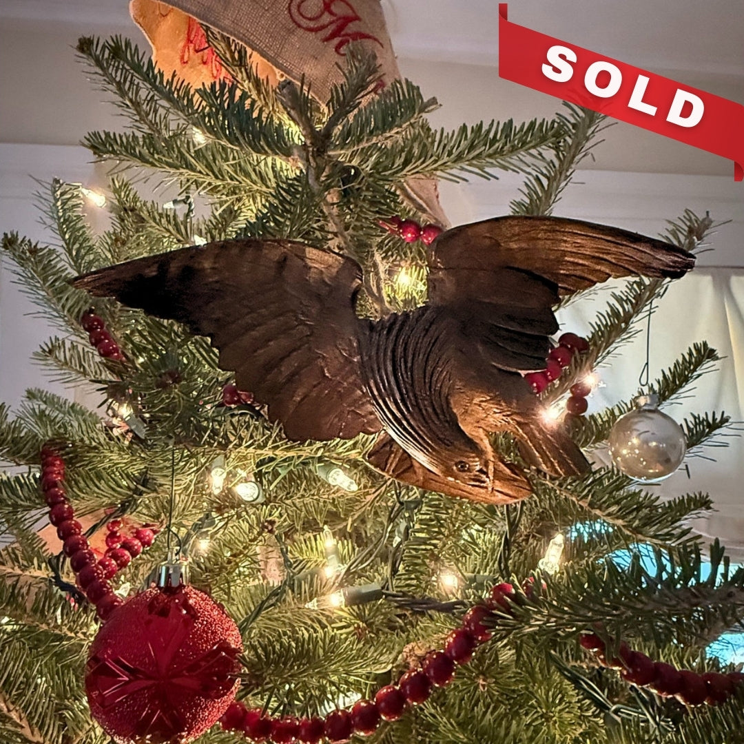 Small Carved American Eagle — Only one