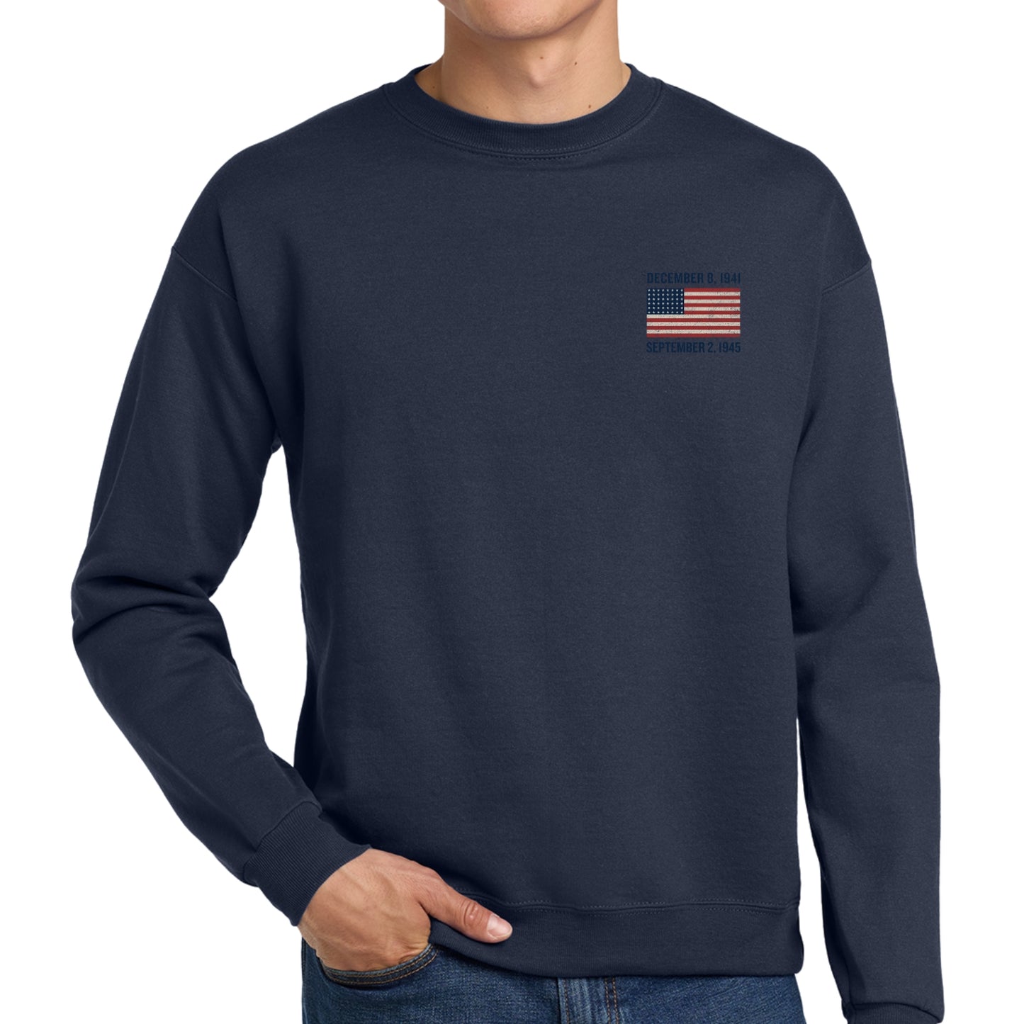 WWII Victory Five American Commanders Crewneck sweatshirt