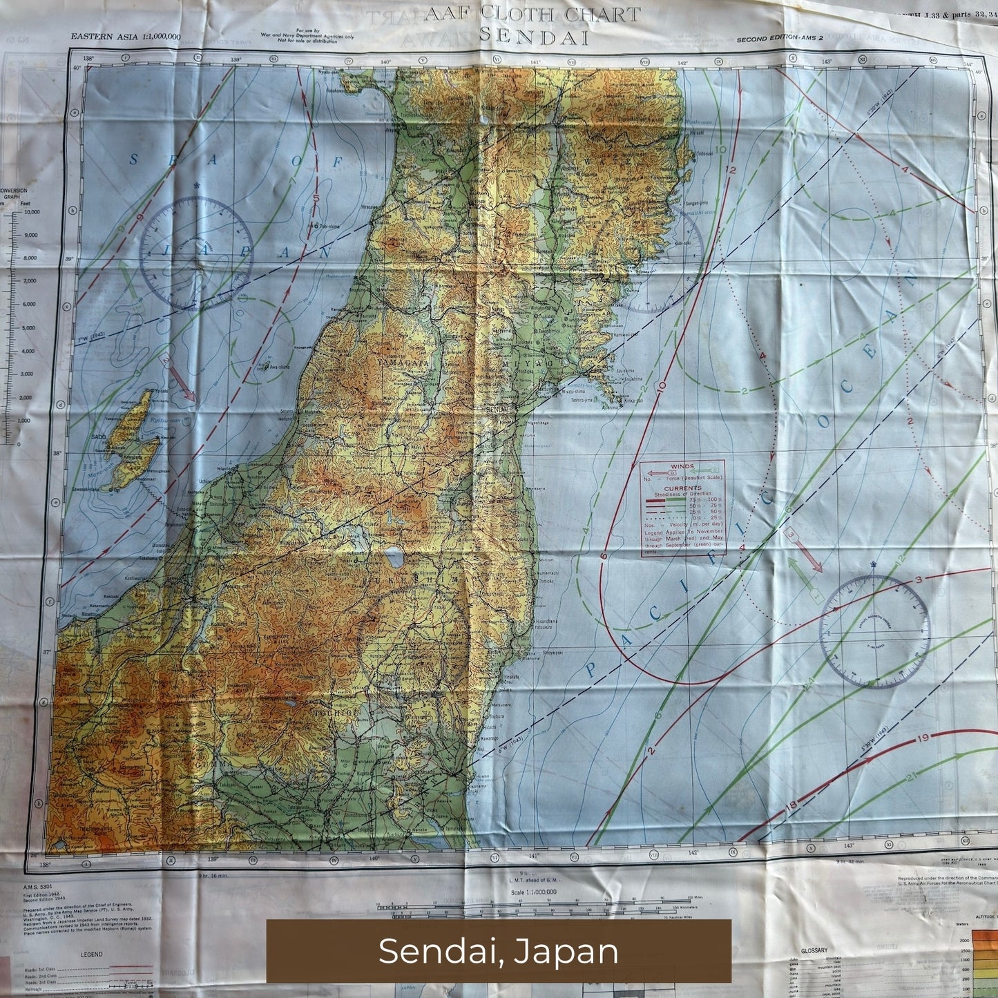 Original WWII Escape Maps