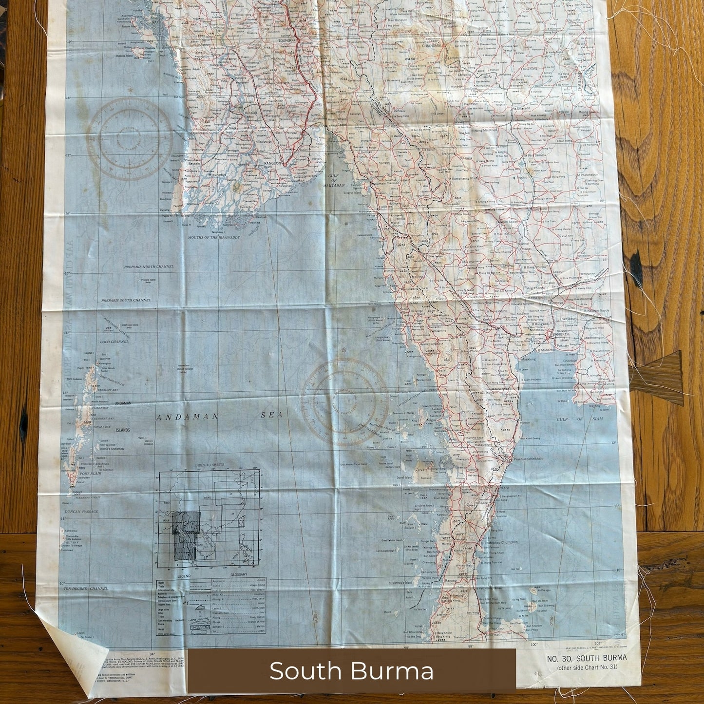 Original WWII Escape Maps