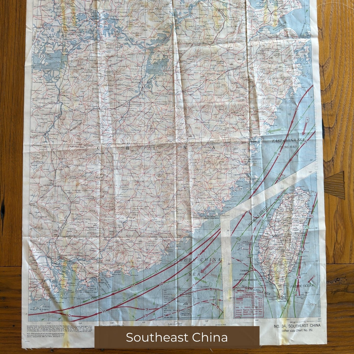 Original WWII Escape Maps