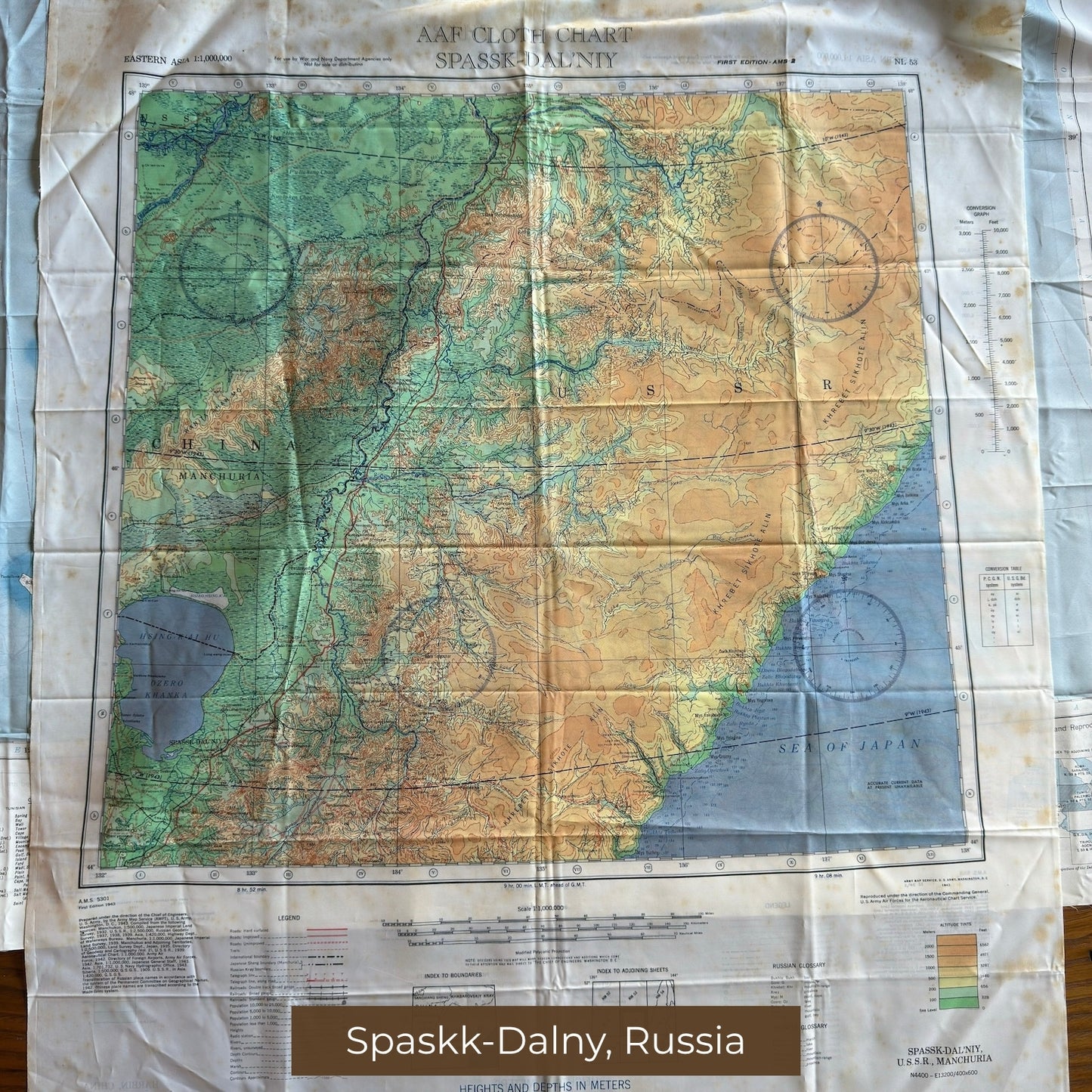 Original WWII Escape Maps