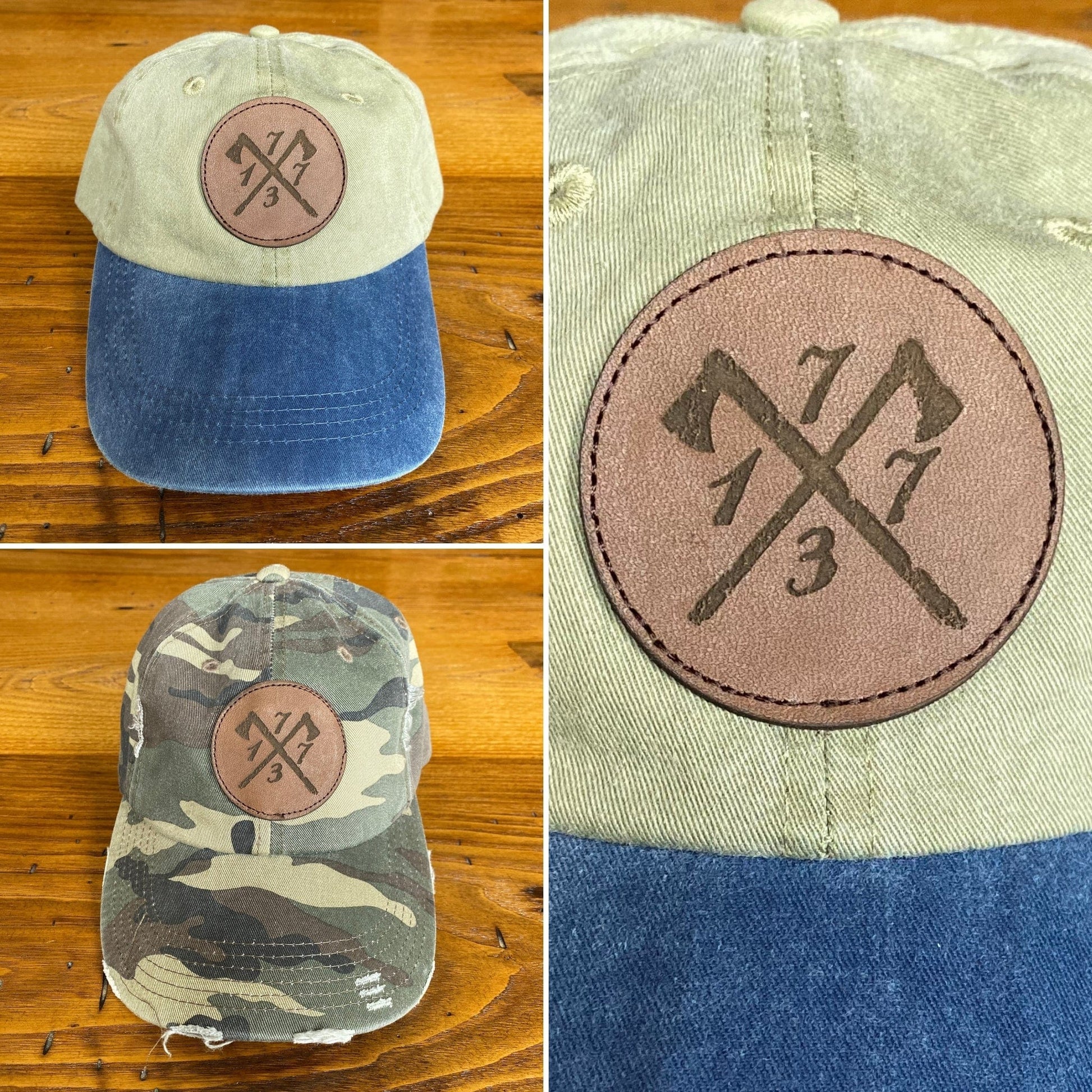 "1773" Boston Tea Party Leather patch cap - For hardcore history folks from The History List store