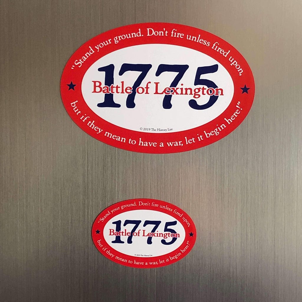 "1775 Battle of Lexington" Magnet from The History List Store