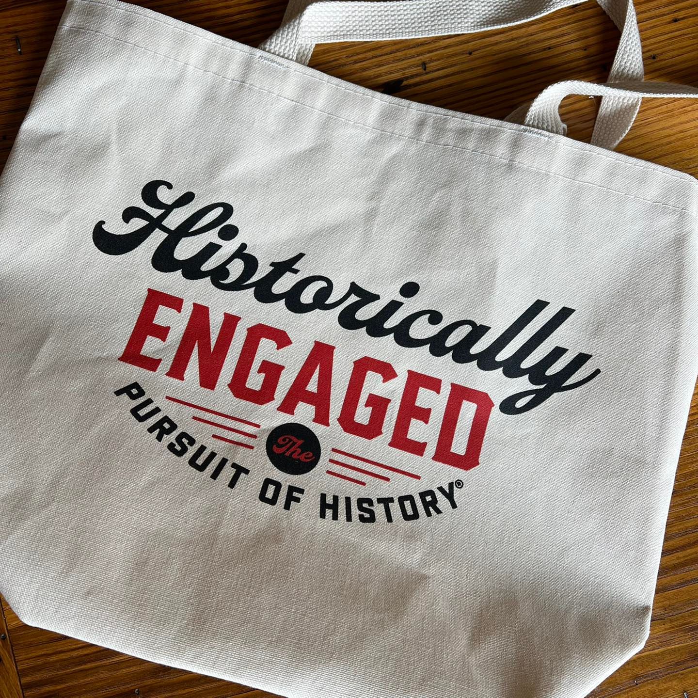 Historically Engaged Tote Bag 
