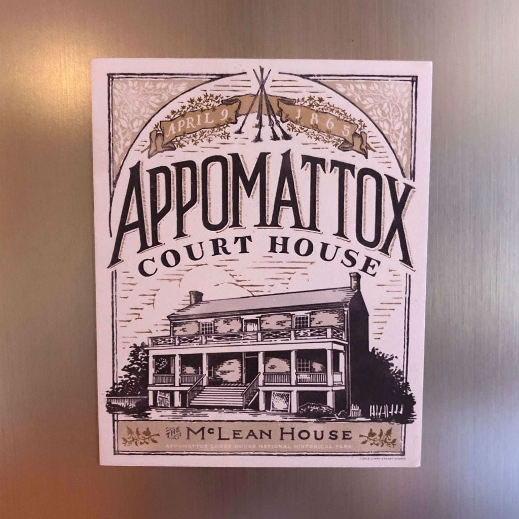 "Appomattox Court House" Magnet from The History List Store
