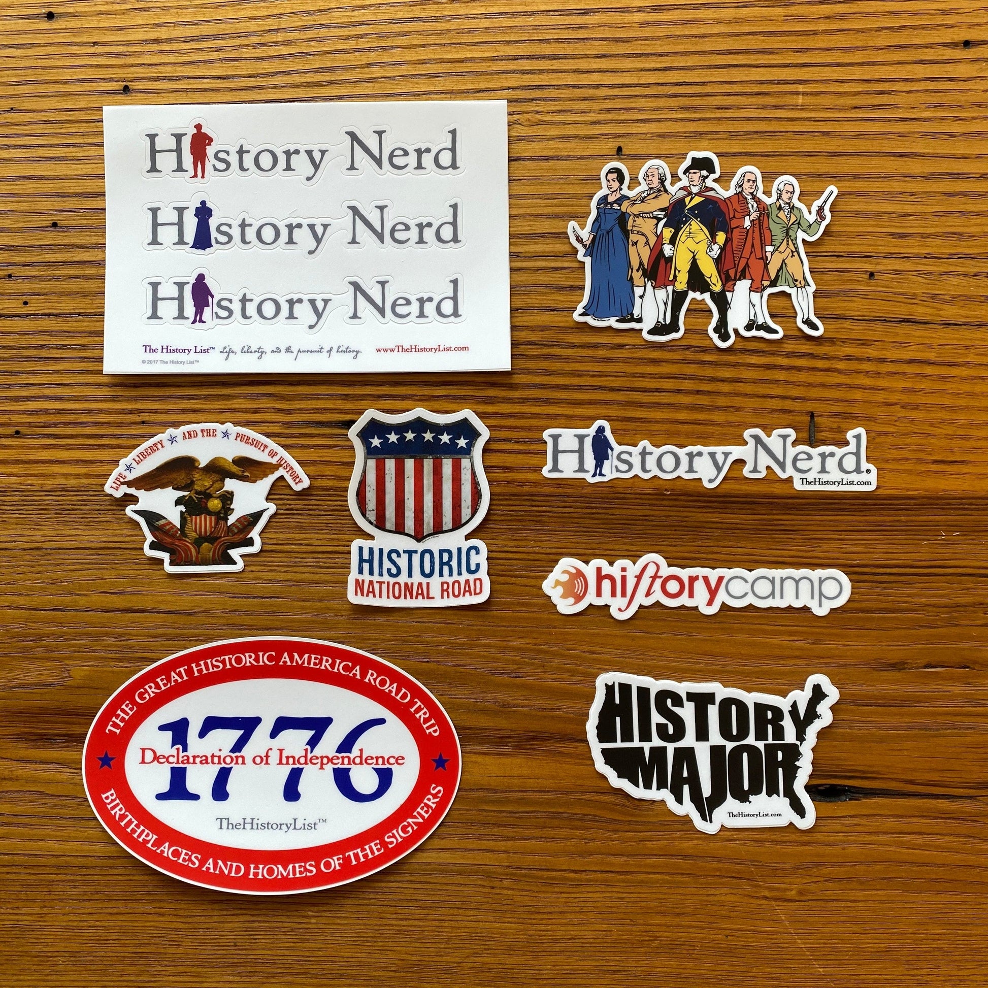 All Stickers from the History List Store