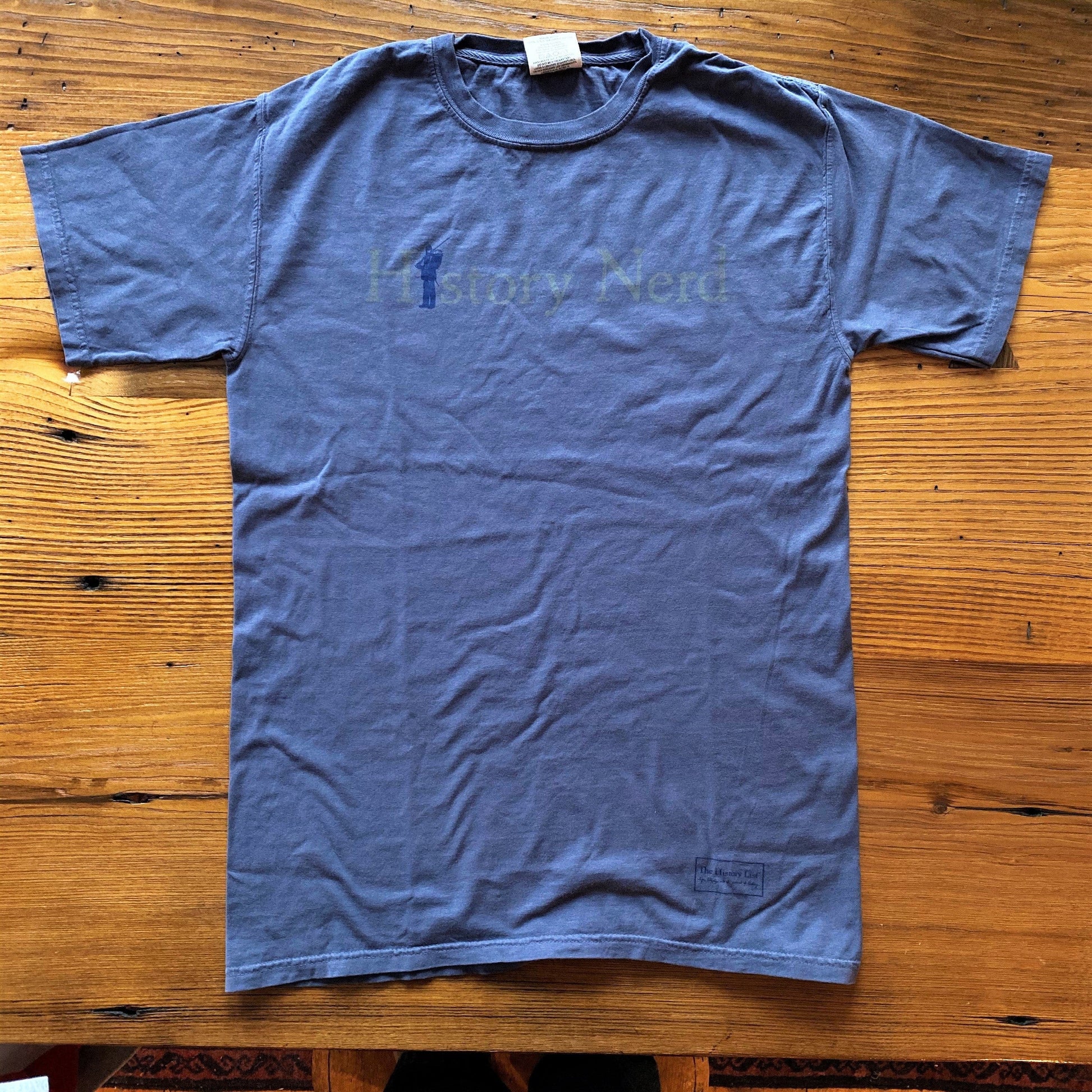 Civil War "History Nerd" Shirt in Slate blue from The History List store