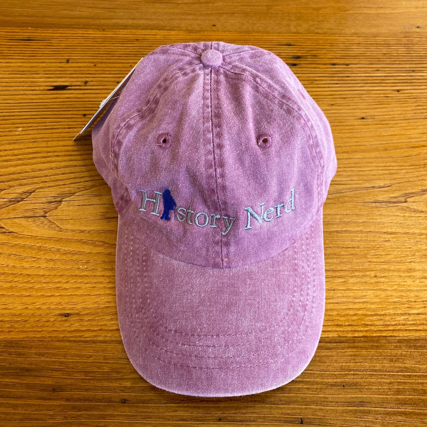 Embroidered "History Nerd" with Ben Franklin cap - Maroon from The History List Store