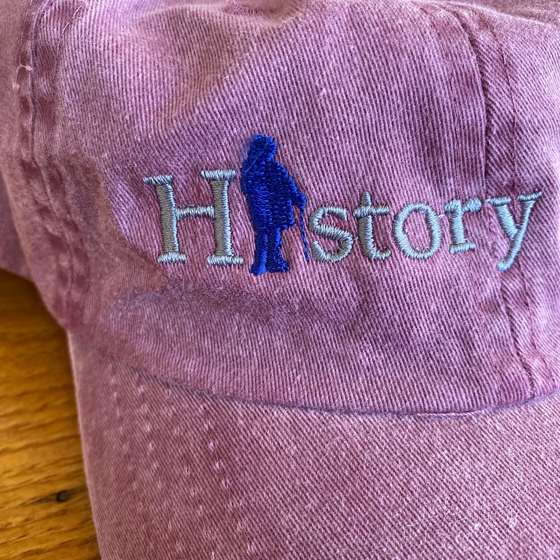 Embroidered "History Nerd" with Ben Franklin cap - Maroon from The History List Store