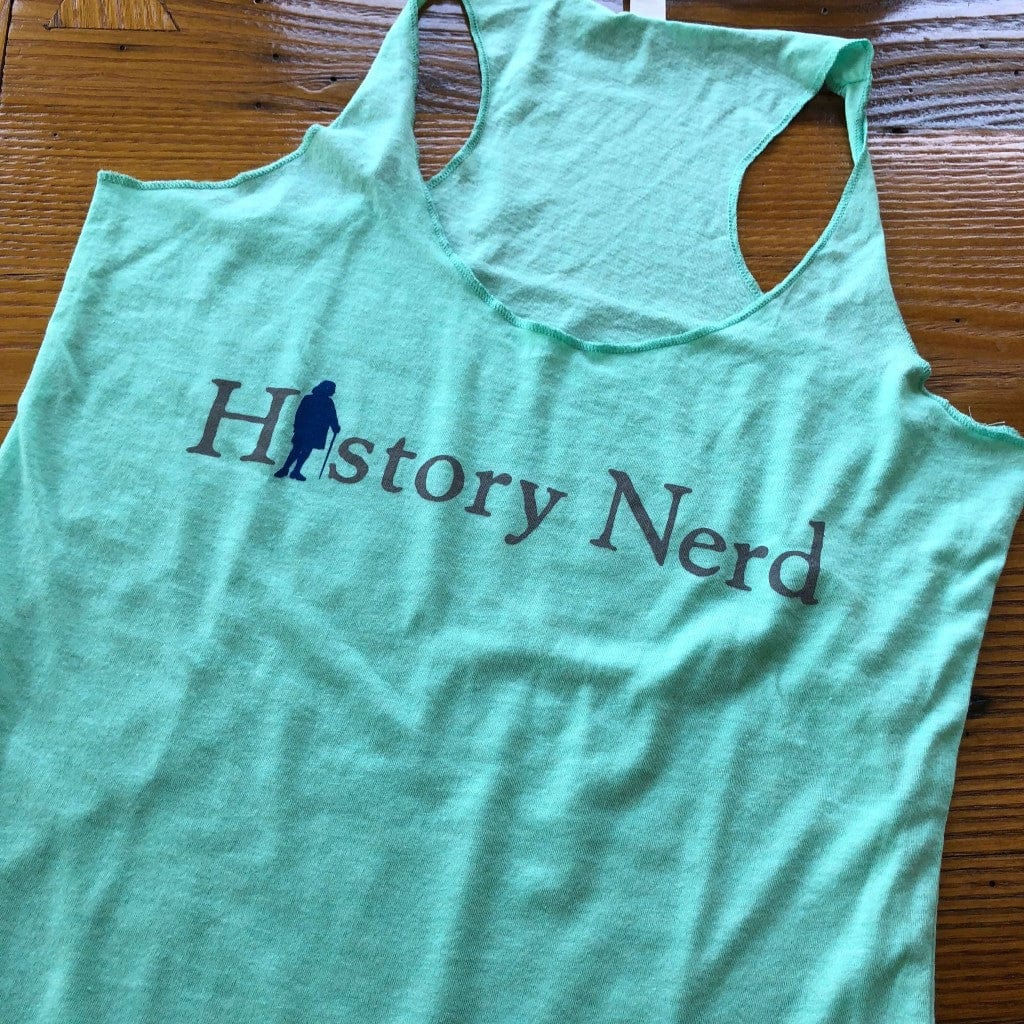"History Nerd" Tank top with Ben Franklin from The History List Store