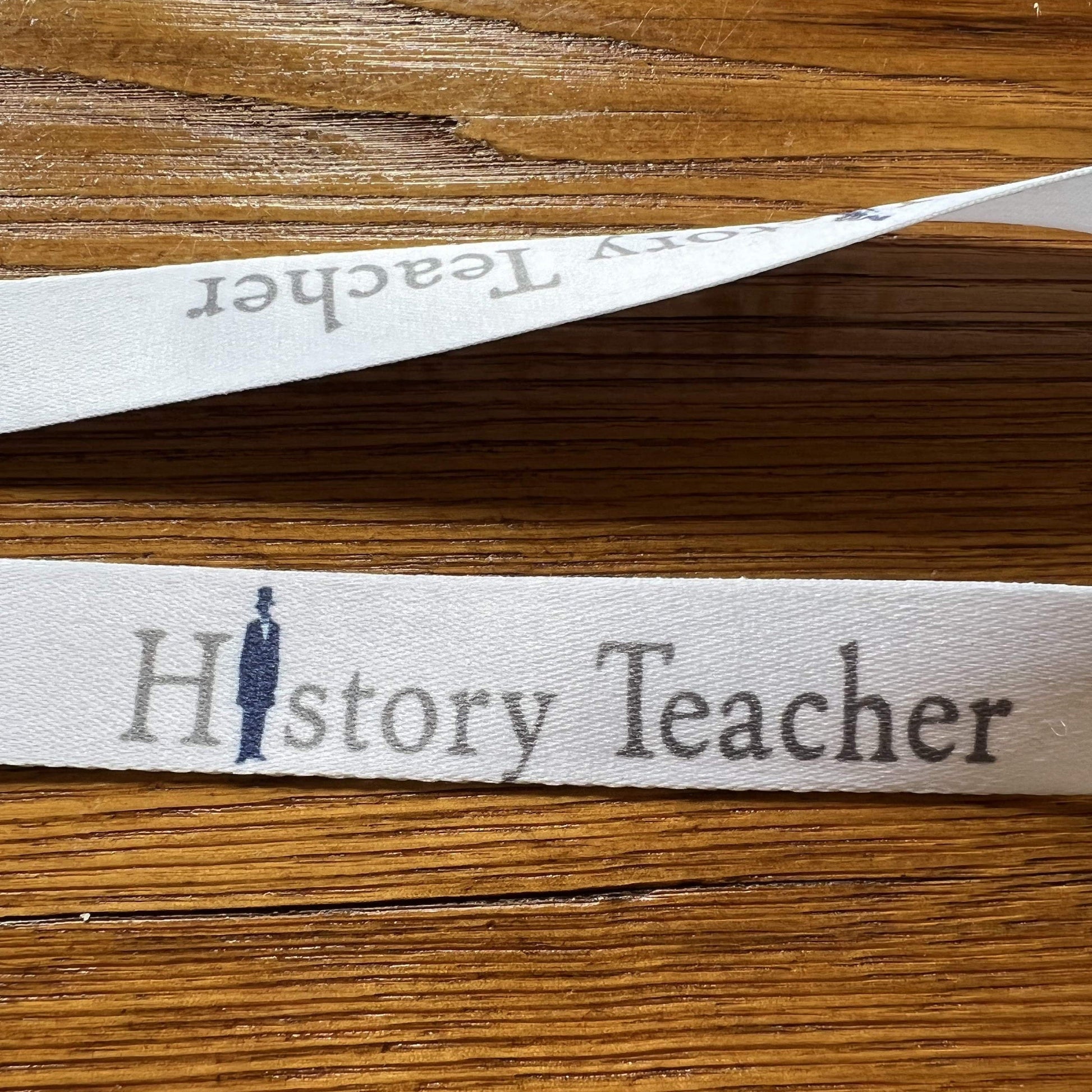 History Teacher Lanyard with Abraham Lincoln from the History List store