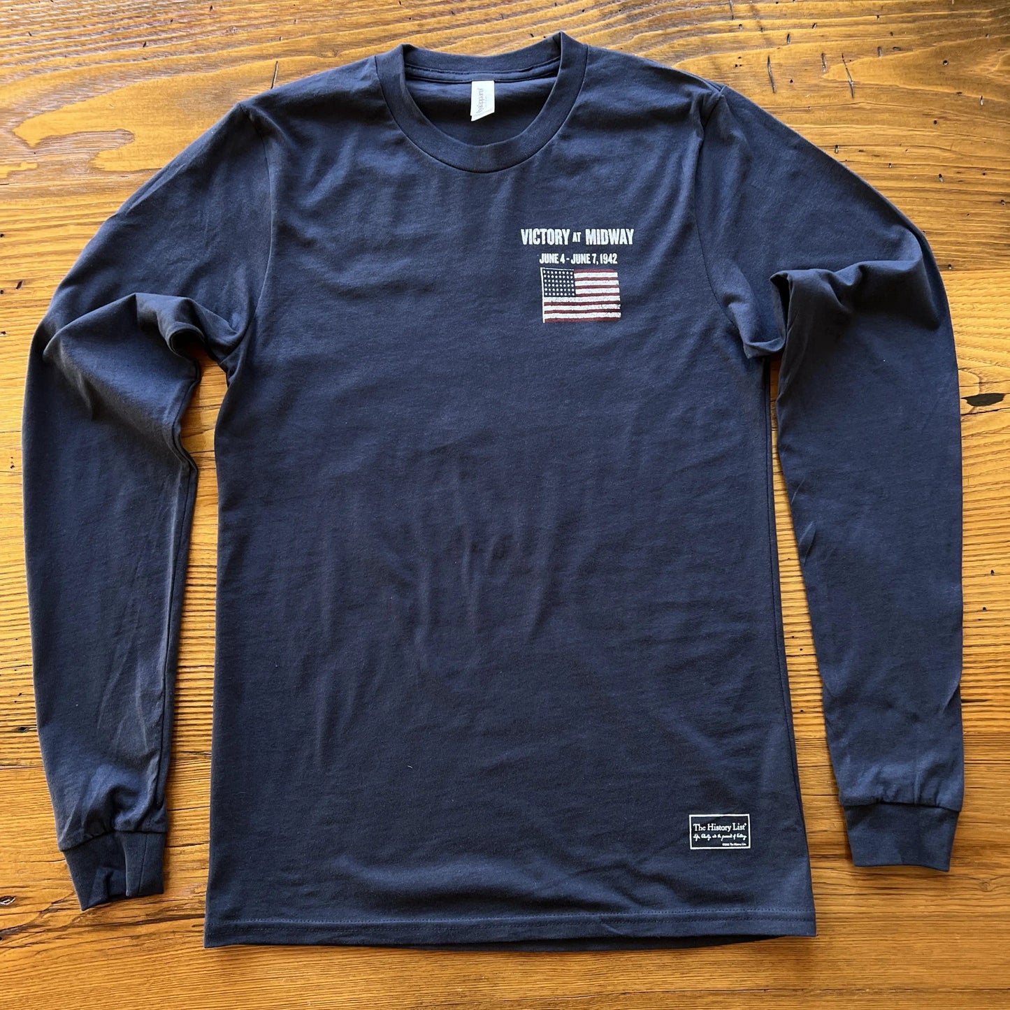 "Victory at Midway" made in America Long-sleeved Shirt