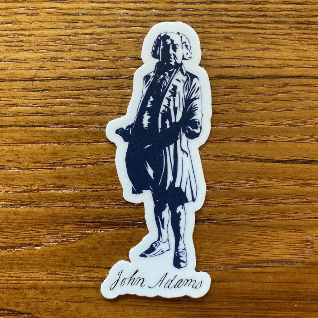 John Adams “Signature Series” Sticker from the History List Store