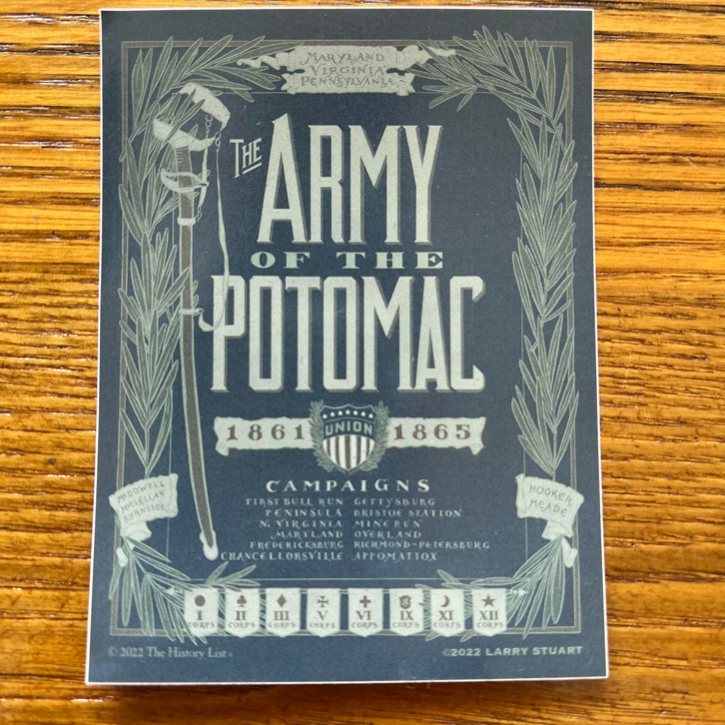 "The Army of the Potomac" Sticker