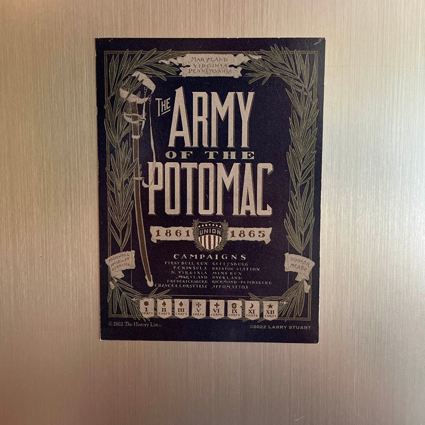 "The Army of the Potomac" Magnet