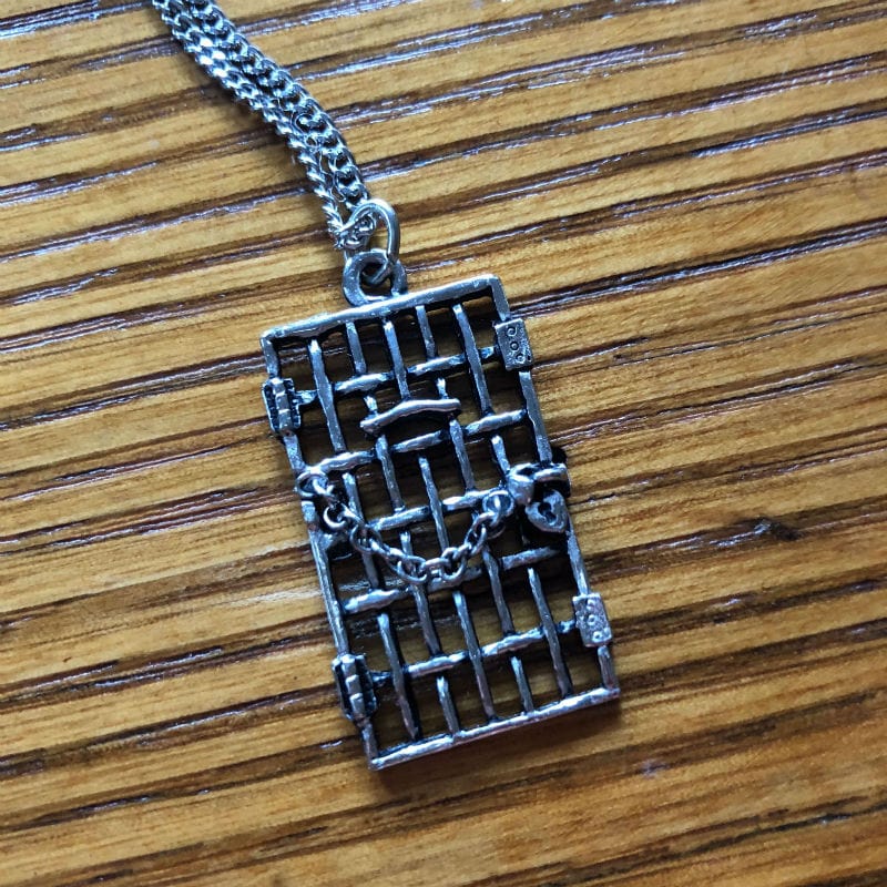 "Jailed For Freedom" Pendant with chain from The History List Store